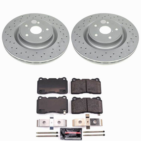Power Stop 2021 Subaru WRX Front Z23 Coated Brake Kit