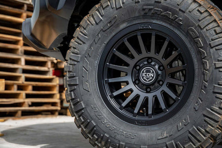 ICON Alloys Recon SLX Gloss Black - 17x8.5 / 5x150 / 25mm / 5.75in BS