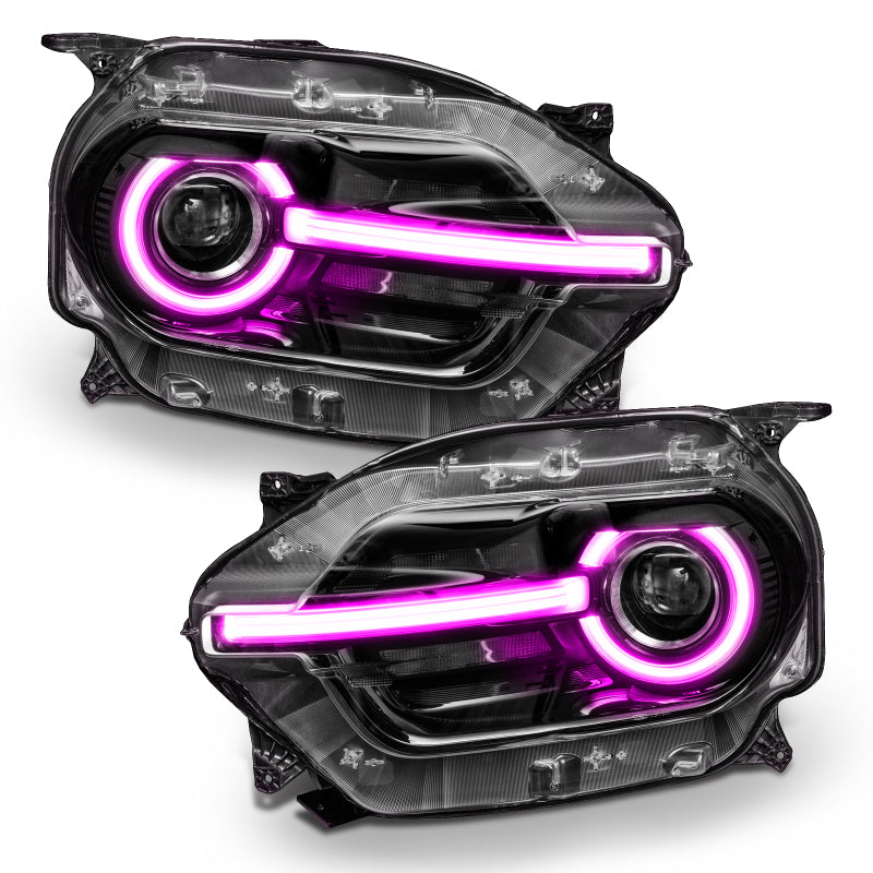 Oracle 2021 Ford Bronco Sport RGB+W Headlight DRL + Halo - ColorSHIFT w/ RF Controller