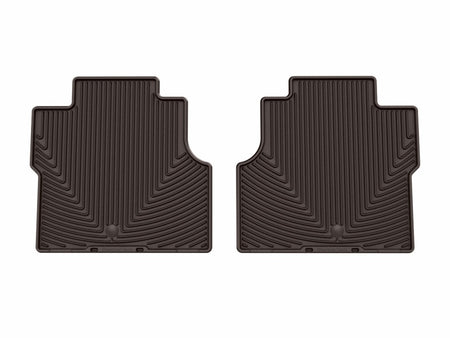 WeatherTech 25-26 Lincoln Navigator 2nd Row Rear All-Weather Floor Mats - Cocoa
