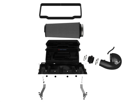 aFe 21-23 RAM 1500 TRX Track Series Carbon Fiber Cold Air Intake System w/ Pro 5R Filter