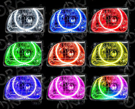 Oracle Toyota Tacoma 01-04 Halo Kit - ColorSHIFT w/o Controller