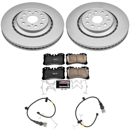 Power Stop 10-17 Lexus LS460 Front Z23 Coated Brake Kit