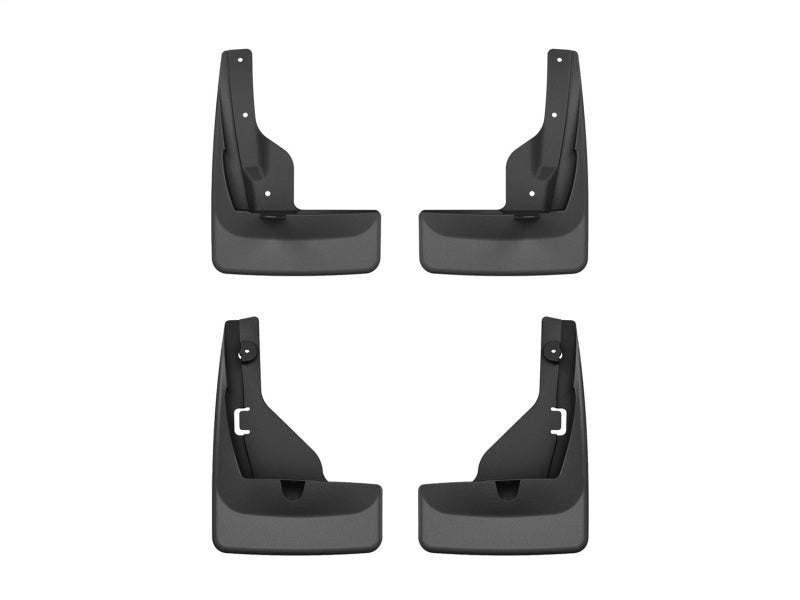 WeatherTech 2024 Toyota Grand Highlander (Incl. Hybrid) Rear No Drill MudFlaps - Black