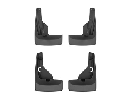 WeatherTech 2024 Toyota Grand Highlander (Incl. Hybrid) Front & Rear No Drill MudFlaps - Black