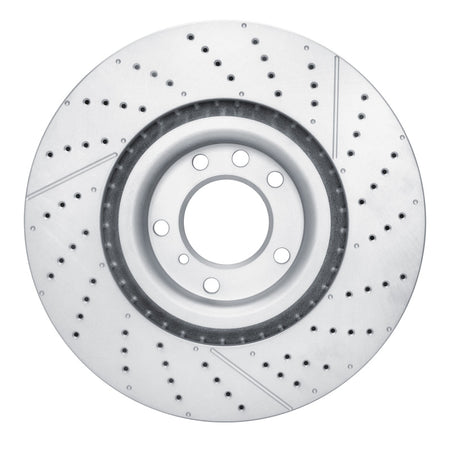 DFC 13-18 Mercedes-Benz G63 AMG Front Drilled GeoSPEC Coated Rotor and Slotted