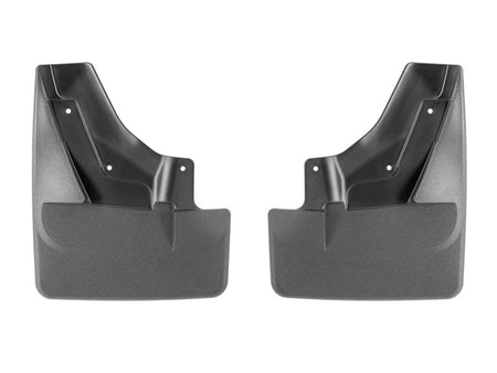 WeatherTech 21-24 Cadillac Escalade (Incl. ESV) w/Stationary Assist Steps No Drill MudFlaps - Black