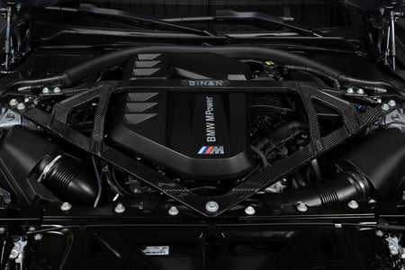 Dinan 21-27 BMW M2/M3/M4 (G80/G82/G83/G87) Gloss Carbon Fiber Strut Tower Brace - Front