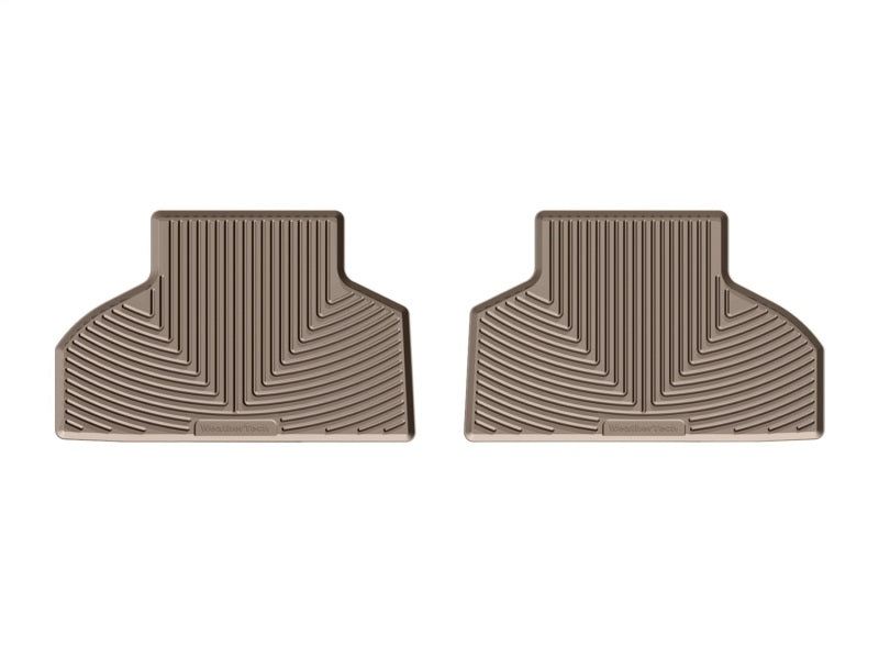 WeatherTech 14-15 BMW X5 Rear Rubber Mats - Tan