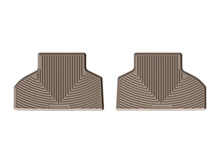 WeatherTech 14-15 BMW X5 Rear Rubber Mats - Tan