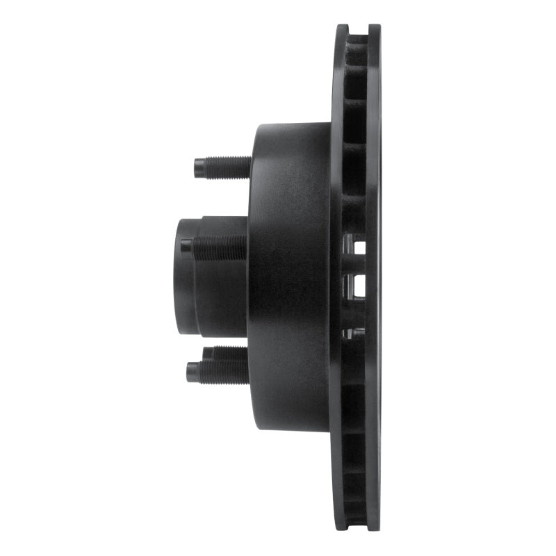 R1 83-94 Ford Ranger (USA/Canada) Front Left Drilled & Slotted Black Brake Rotor