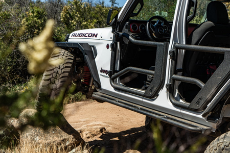 Body Armor 4x4 2018+ Jeep Wrangler JL Gladiator JT Tube Doors Front Pair