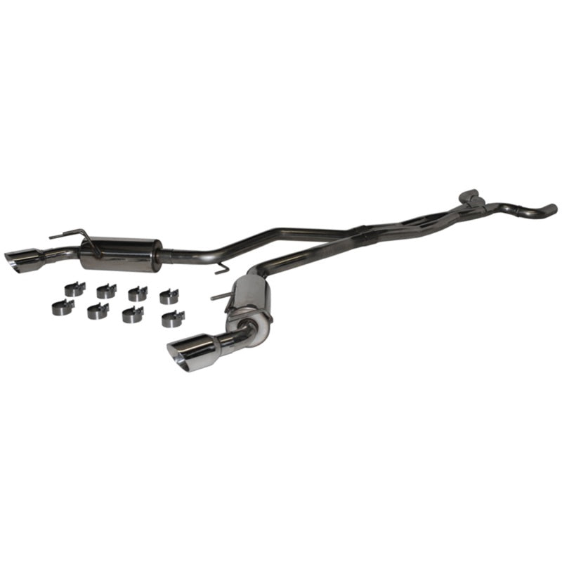 MBRP 2010 Chev Camaro V6 3.6L Dual Cat Back Round Tips  (11 Conv. MUST purchase mbrpAD1710)