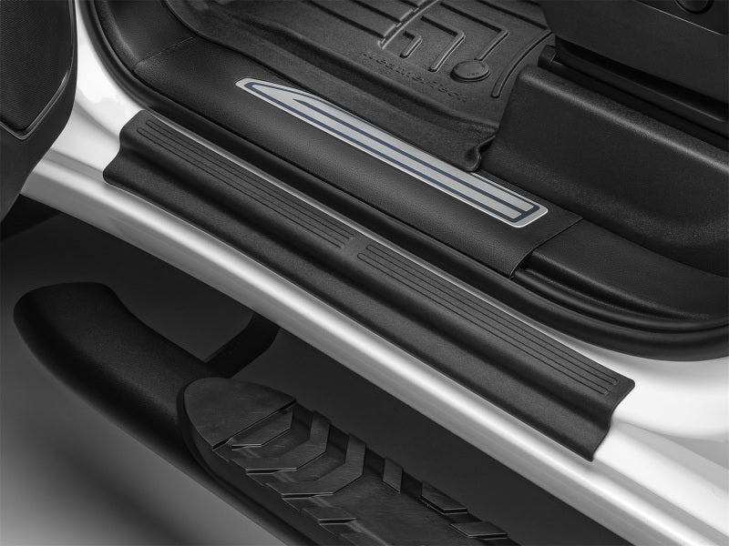 WeatherTech 19-24 Chevrolet Silverado CC SillProtector (4pc Set) - Black