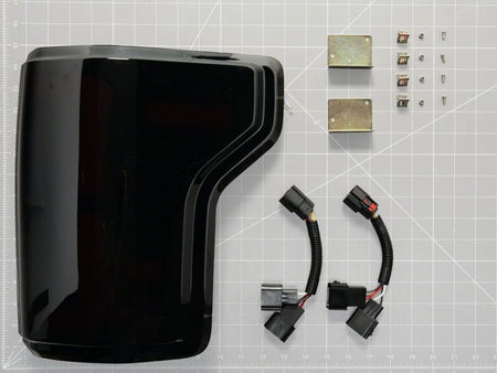Raxiom15-20 Ford F-150 LDS Series LED Tail Lights- Black Housing- Clear Lens