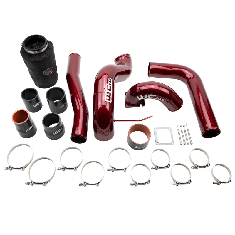 Wehrli 03-07 Cummins 5.9L High Flow Intake Bundle Kit Stage 2 - Gun Metal