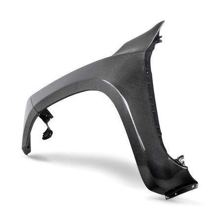 Seibon 2022 Nissan Frontier MB-Style Carbon Front Fibers Pair (2in rise 4in Wider)