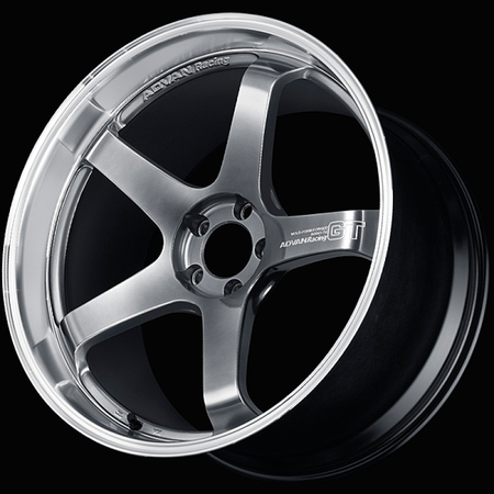 Advan GT Premium Version 21X8.5 +45 5-114.3 Machining and Hyper Platinum Black