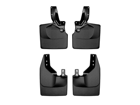 WeatherTech 21-23 Ford Bronco (Will Fit Factory Rock Rails/Tube Step) No Drill Mudflaps - Black