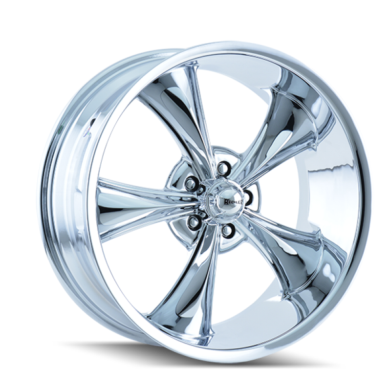 Ridler 695 22x9 / 5x127 BP / 0mm Offset / 83.82mm Hub Chrome Wheel