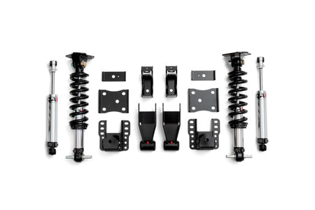 QA1 07-16 Chevrolet Silverado 4WD Lowering Kit w/ Spindles Double Adjustable 4in-6in