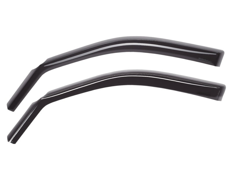 WeatherTech 16-25 Chevrolet Malibu Front Side Window Deflectors - Matte Black