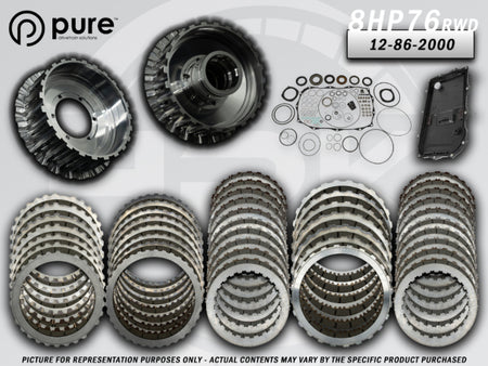 Pure Drivetrain 8HP76 High Performance Transmission Hard Parts Kit - RWD - Stage 2