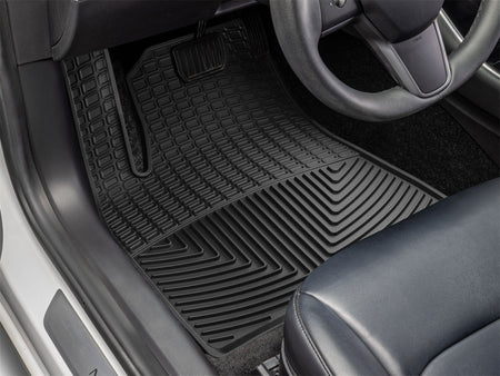 WeatherTech 17-23 Tesla Model 3 / 2024 Model 3 Highland Front All-Weather Floor Mats - Black