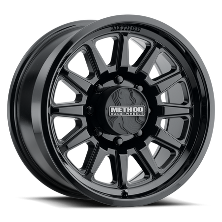 Method MR323 20x9 +12mm Offset 8x6.5 BP 130.81mm Gloss Black Wheel