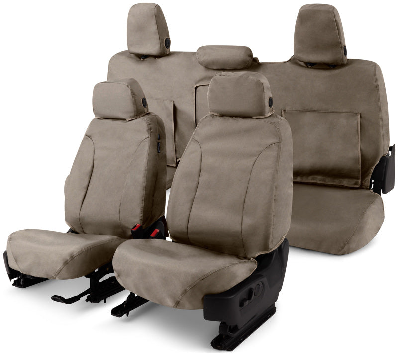 Covercraft 19-23 Ford Transit Endura Waterproof SeatSaver Third Row Seat Covers-Taupe