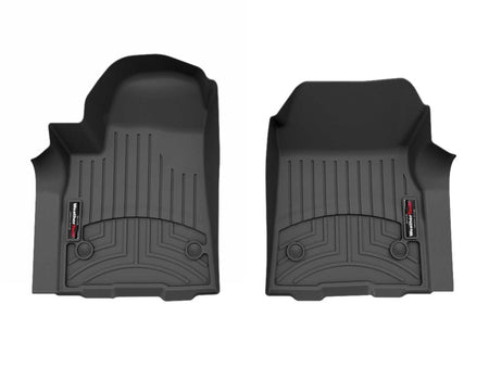 WeatherTech 2024 Chevrolet/GMC Silverado/Sierra EV w/Carpet Floor Front FloorLiner - Black