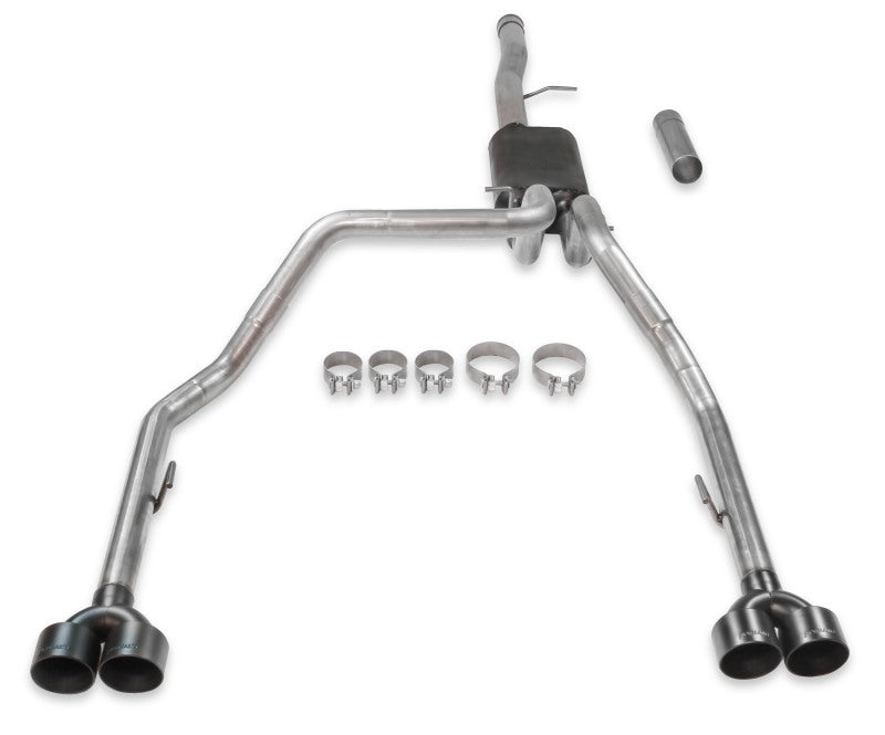 Flowmaster 19-23 GM 1500 6.2L American Thunder Cat-Back Exhaust System - Quad Tips