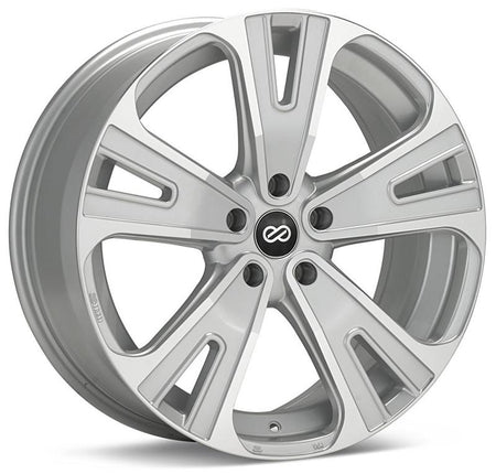 Enkei Universal SVX Truck & SUV 20x8.5 +40mm Offset 5x120 Bolt 72.6mm Bore Silver Machined Wheel