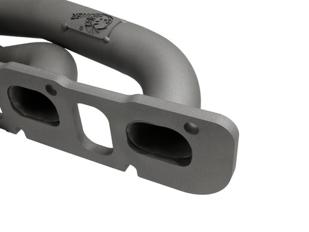aFe Twisted Steel 304SS Short Header 15-22 Dodge Challenger SC V8-6.2L / 6.4L HEMI Titanium Coating