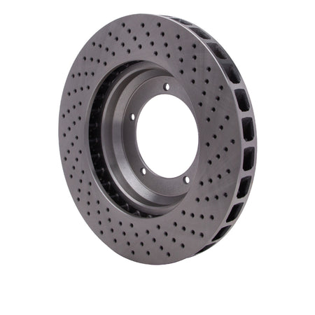 DFC 82-89 Porsche 911 Left Front Drilled Brake Rotor