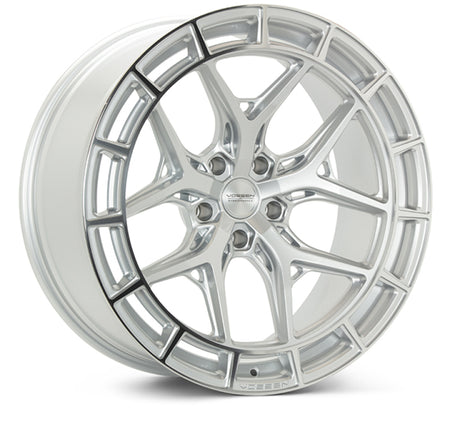 Vossen HFX-1 22x9 - 5x114.3 - ET32 - Flat - 73.1 - Silver Polished Wheel
