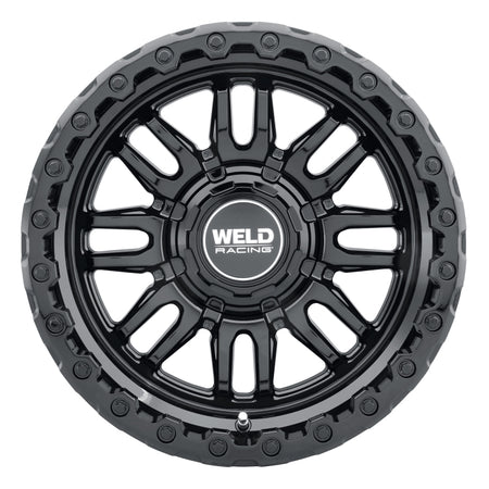 Weld Off-Road Swift 17x9in - 5x114.3 / 5x127 BP - ET-12 - 78.1mm CB - Gloss Black Wheel & Ring
