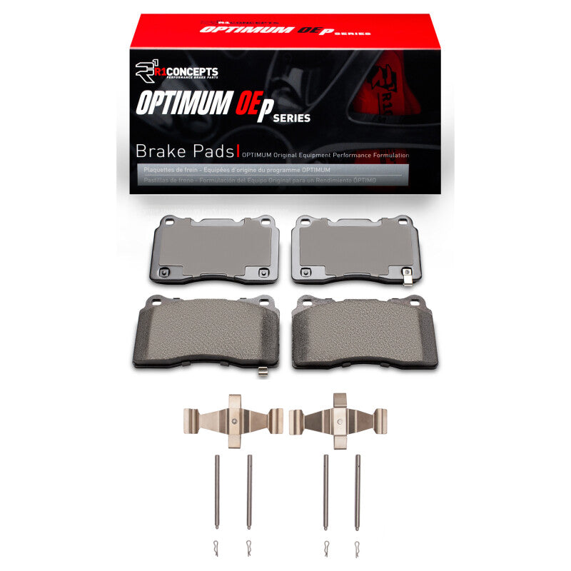 R1 2003-2020 Subaru BRZ Front R1 Optimum OE Pads & Hardware Kit