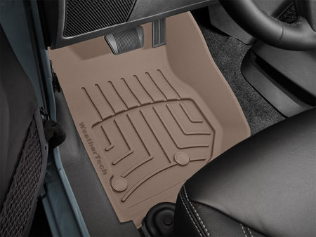 WeatherTech 14-17 Jeep Wrangler Front FloorLiner HP - Tan