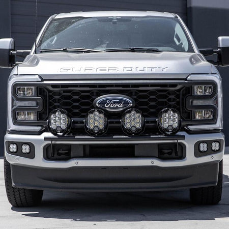 Baja Designs 23+ Ford Super Duty LP9 Bull Bar Light Kit w/Upfitter