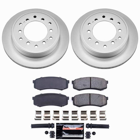 Power Stop 10-23 Lexus GX460 Rear Z23 Coated Brake Kit