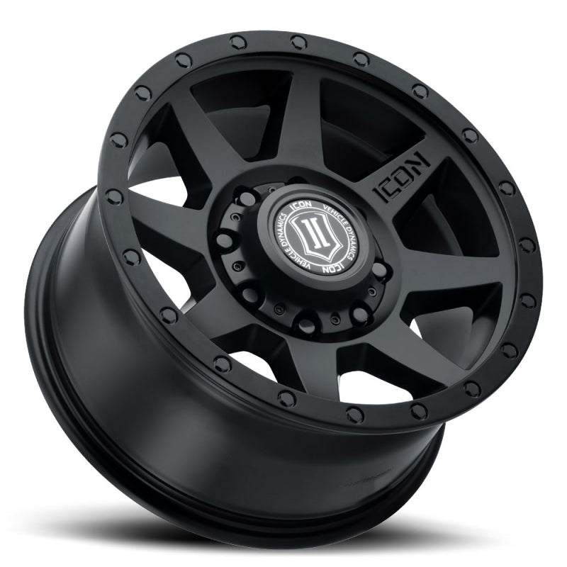 ICON Rebound HD 18x9 / 8x180 / 12mm / 5.5in BS Double Black Wheel