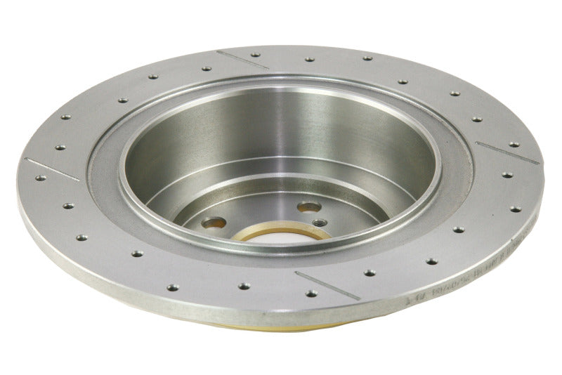 DBA 03-06 Subaru Baja Rear Street Series Drilled & Slotted Rotor w/Gold Hat