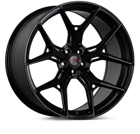 Vossen HF5 - 22x10.5 - ET32 - 5x114.3 - 70.6 - Deep - SB - Satin Black Wheel