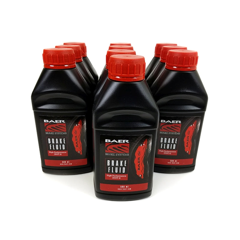 Baer Brakes 4 High Performance Brake Fluid, 16.9oz/500ml Bottle