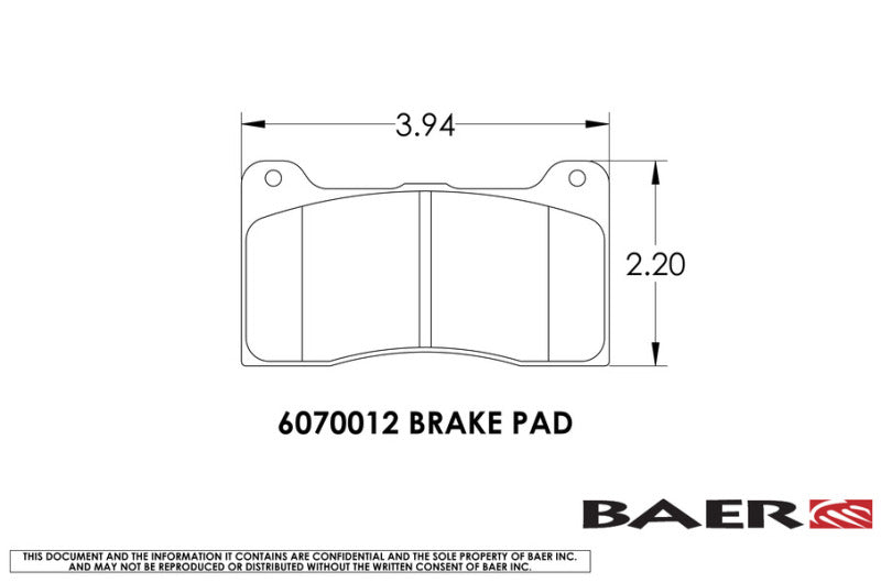 Baer Brakes 15-23 Ford Mustang Excl. GT350 11.625in SS4+ Deep Stage Front SDZ Brake Kit - Fire Red