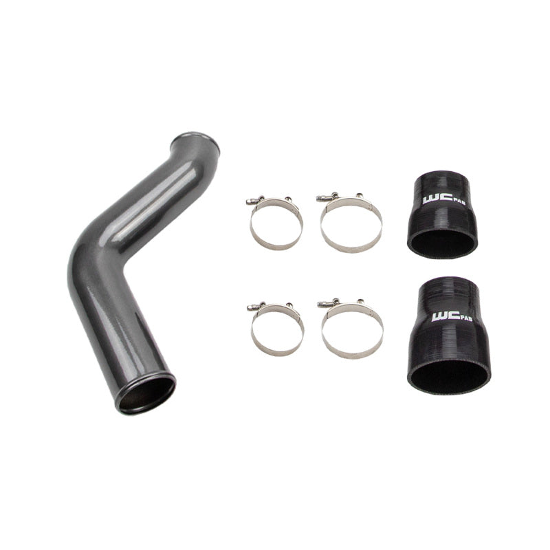 Wehrli 19-24 Cummins 6.7L Passenger (Hot) Side 3.5in Intercooler Pipe - Gloss White