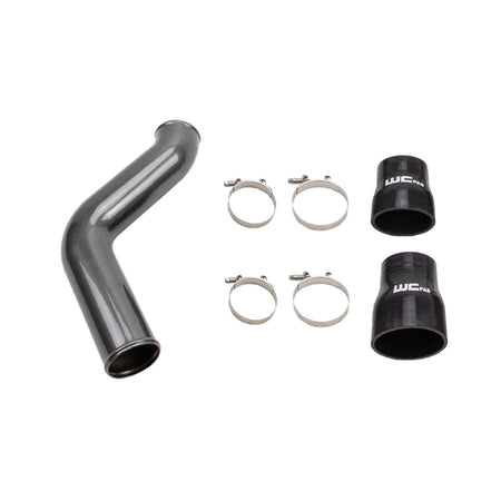 Wehrli 19-24 Cummins 6.7L Passenger (Hot) Side 3.5in Intercooler Pipe - Kiwi Green