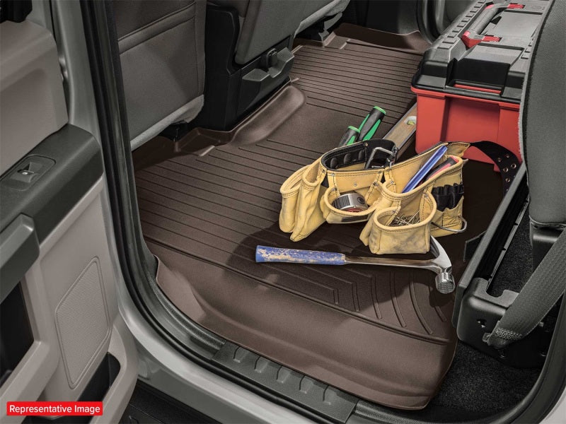 WeatherTech 25-26 Audi A5 1st Row Front FloorLiner - Black