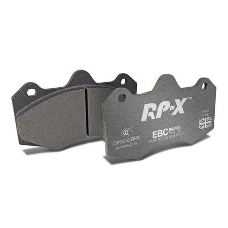 EBC Racing 01-04 Aston Martin Vanquish 5.9L (AP Racing Caliper) RP-X Front Brake Pads